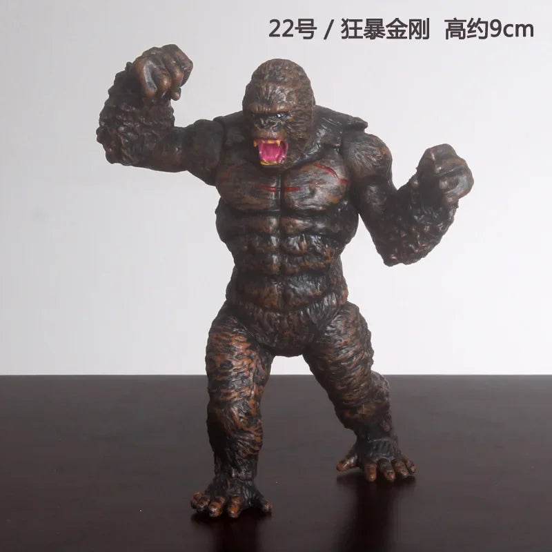 New Godzilla Vs Kong 22 Styles Model Anime Figurine Mechagodzilla Dinosaur Action Figure Collectible Model Doll Kids Toys Gifts
