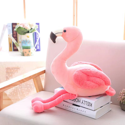 1 Pc 25Cm 35Cm 50Cm Plush Flamingo Toys Stuffed Bird Soft Doll Pink Flamingo Kids Toys Wedding Gift High Quality