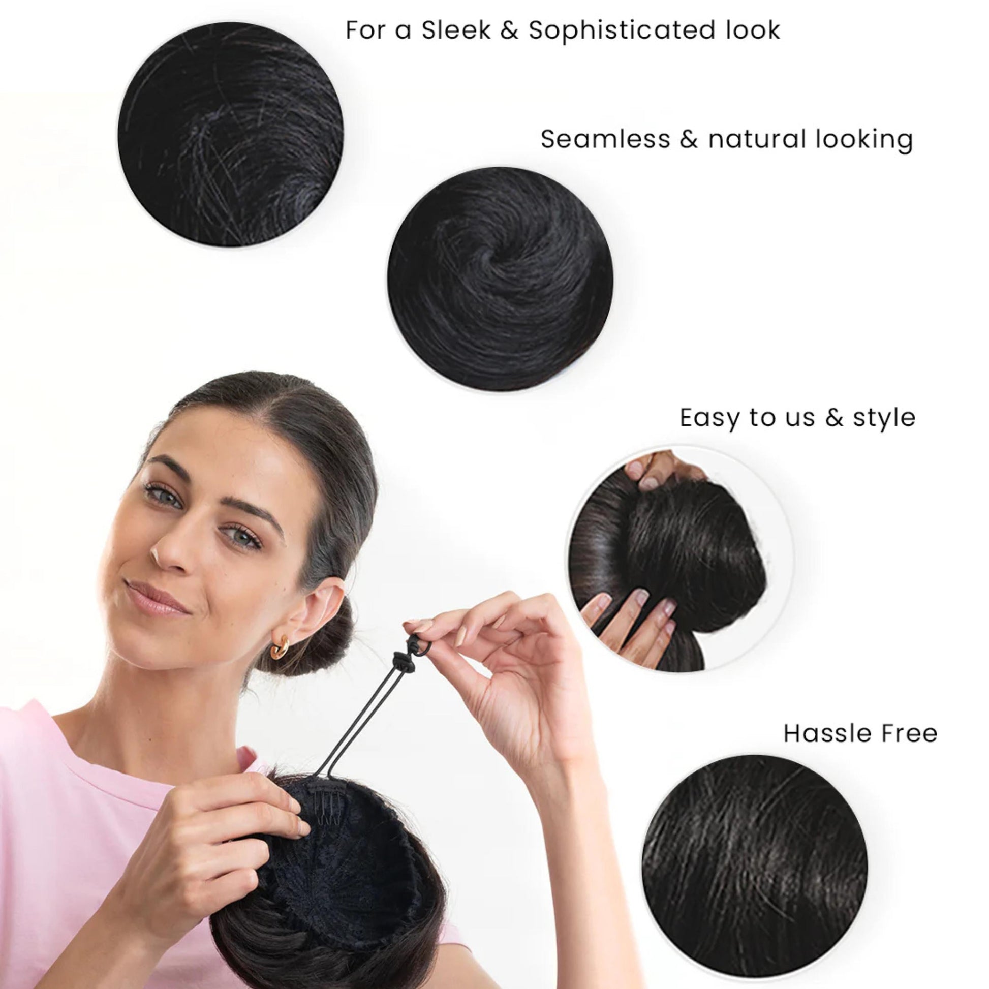 Doughnut Bun Hair Accessory