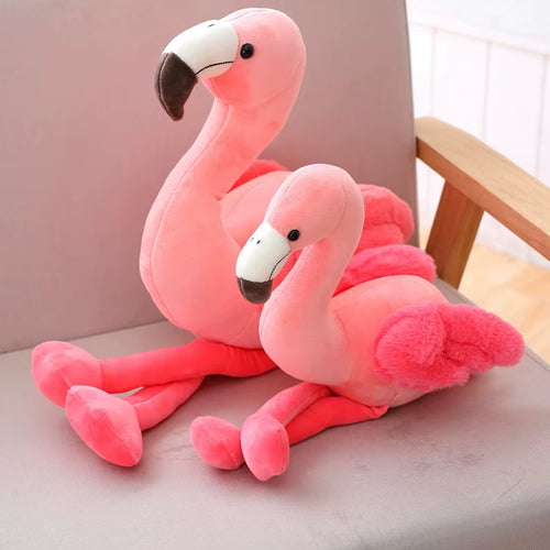 1 Pc 25Cm 35Cm 50Cm Plush Flamingo Toys Stuffed Bird Soft Doll Pink Flamingo Kids Toys Wedding Gift High Quality